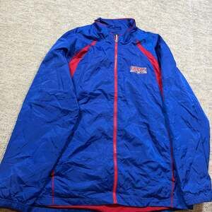 Team Apparel NFL Adult Large Wind Breaker Jacket NY Giants